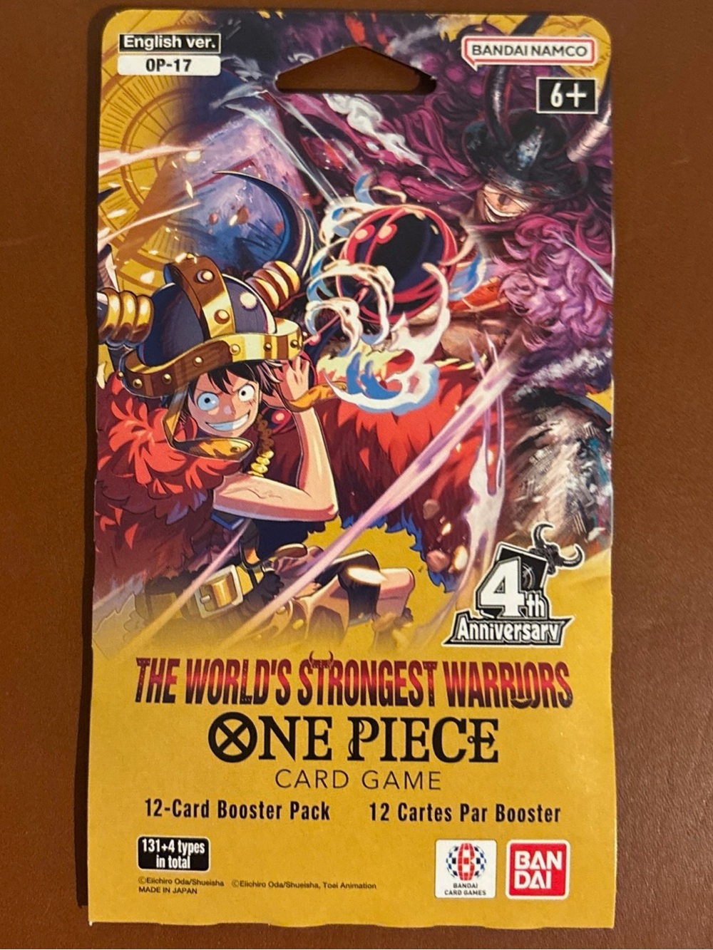 One Piece Card Game OP-17 Booster Pack Sealed TCG Elbaf Arc Anime Manga Collect